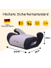 Yalion Kindersitzerhöhung ECE R129 Yalion in Grau - i-Size (125-150 CM)