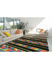 Arte Espina Kurzflor Teppich Craft 805 in multi - schwarz - rechteckig