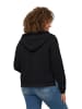 Ulla Popken Sweatshirt in schwarz