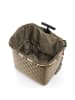 Reisenthel carrycruiser - Einkaufstrolley 47.5 cm (twist maroon) in frame rhombus olive