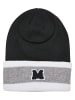 Urban Classics Beany in black/heathergrey/white