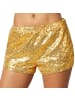 tectake Shorts mit glänzenden Pailletten, für viele Outfits und Anlässe