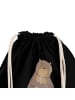 Mr. & Mrs. Panda gym tasche Otter Muschel mit Spruch in Schwarz