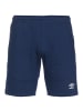 Umbro Trainingsshorts Club Leisure Jog in dunkelblau / weiß