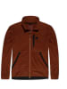 Vintage Industries Fleecejacke/Fleecepullover in Braun