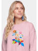 IZIA Women Sweatshirt in Light Rose