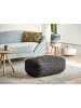 Beliani Bodenkissen ISARDA in Schwarz - (W) 40 x (H) 20 x (L) 70 cm