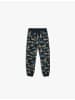 KOTON Sweathose in Marineblau Gemustert