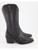 Paul Green Cowboy Boots in Schwarz