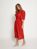 Peppercorn Dress in Aura Orange