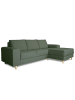 ebuy24 Sofa Nordic Grün 222 x 148 cm