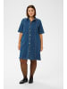 KAFFE curve Kleid KCleni Regular fit in Medium Blue Denim