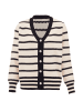 usha BLUE LABEL Women Cardigan in Wollweiss Schwarz