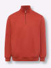 Sieh an! Sweatshirt in rostrot