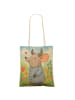 Mr. & Mrs. Panda Tasche Stier Astrologie Design ohne Spruch in Weiß
