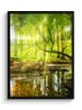 OnlyWow Poster mit Leiste Waldlicht