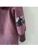 levily - Manufaktur babyfroh  Jacke Wollwalk-Softshell Pink Flowers