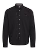 BLEND Langarmhemd BHBOBBY Shirt in Schwarz