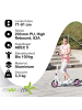 muuwmi Aluminium Scooter 200 mm in weiß-lila