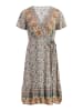 usha FESTIVAL Damen Sommerkleid in Wollweiss Mehrfarbig