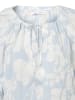 SAMSOE & SAMSOE Bluse Samatera in hellblau weiß
