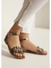 LASCANA Sandale in antikgoldfarben