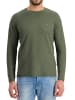 FYNCH-HATTON V-Pullover für Herren in olive