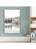 MuchoWow Leinwand bilder Gefrorener Fluss (BxH)