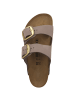Birkenstock Pantolette Arizona Big Buckle Nubukleder normal in lila
