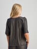 Peppercorn Top in Brown Metallic