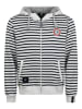 SCHIETWETTER SCHIETWETTER Sweatjacke Norman Nebelhorn in white-navy