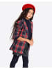 SOLANG Jacke in Navyblau Rot