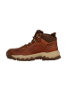 Caterpillar Threshold Rebound Trek – Hohe Sneaker aus Leder Braun