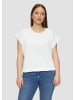 QS T-Shirt in 0100_weiß