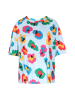 faina T-Shirt in multicolor blue