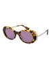 Max Mara Frauen Sonnenbrille Oval Mehrfarbig
