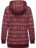 ragwear Hoodie Cinda in Wine Red