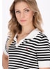 DreiMaster Klassik Sweater in offwhite black stripe