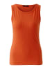 Oui Top FILIZ in burnt tangarine