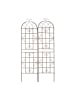 relaxdays 2x Rankgitter in Braun - (B)52 x (H)220 x (T)2 cm