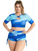 Ulla Popken Bikini in royalblau