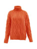 myMo Damen Rollkragenpullover in ORANGE