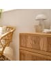 CALICOSY Nachttisch AVA in Helles Holz - (W) 42  x (H) 71  x (L) 35  cm