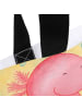Mr. & Mrs. Panda Tote Bag Axolotl Hurra Design mit Spruch in Weiß