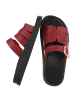 Ital-Design Sandale & Sandalette in Weinrot
