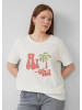 QS T-Shirt  in  02D0_ecru