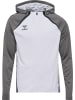 Hummel Trainingsjacke "Lead 2.0 Zip Hoodie" in Weiß
