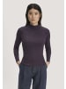 Hessnatur Strick Pullover in dunkle traube