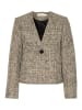 InWear Lederjacke NevaIW Gerade Passform in Beige Melange