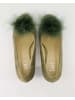 Terry Trachtenschuhe in Grün